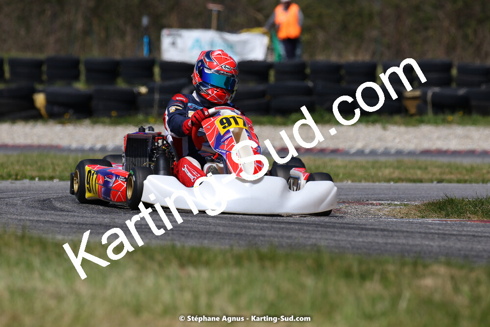 16 & 17/04/2022 : 3ème manche du Championnat du Sud 2022 au circuit d’Aigues-Vives (photos Stéphane Agnus) 2022 — karting