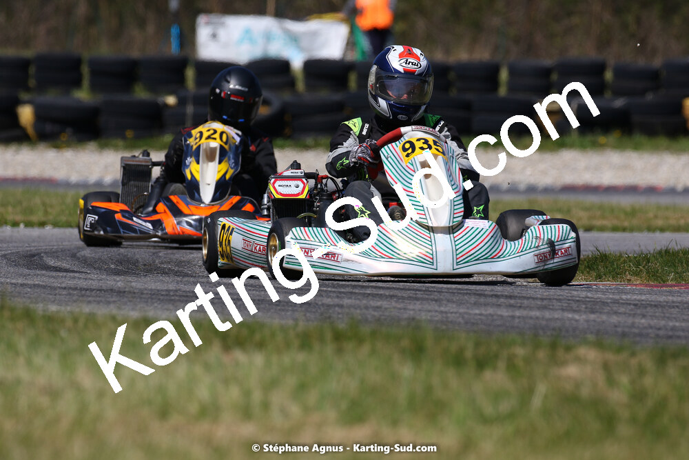 16 & 17/04/2022 : 3ème manche du Championnat du Sud 2022 au circuit d’Aigues-Vives (photos Stéphane Agnus) 2022 — karting