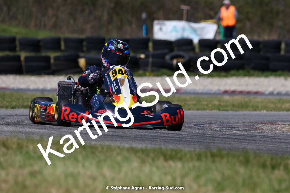 16 & 17/04/2022 : 3ème manche du Championnat du Sud 2022 au circuit d’Aigues-Vives (photos Stéphane Agnus) 2022 — karting