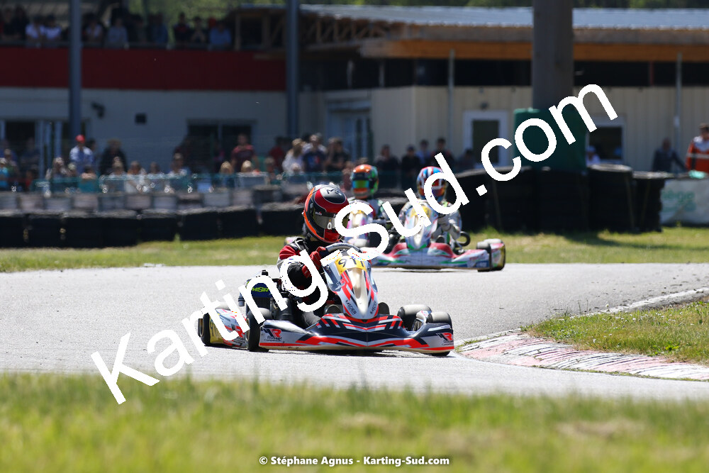 16 & 17/04/2022 : 3ème manche du Championnat du Sud 2022 au circuit d’Aigues-Vives (photos Stéphane Agnus) 2022 — karting