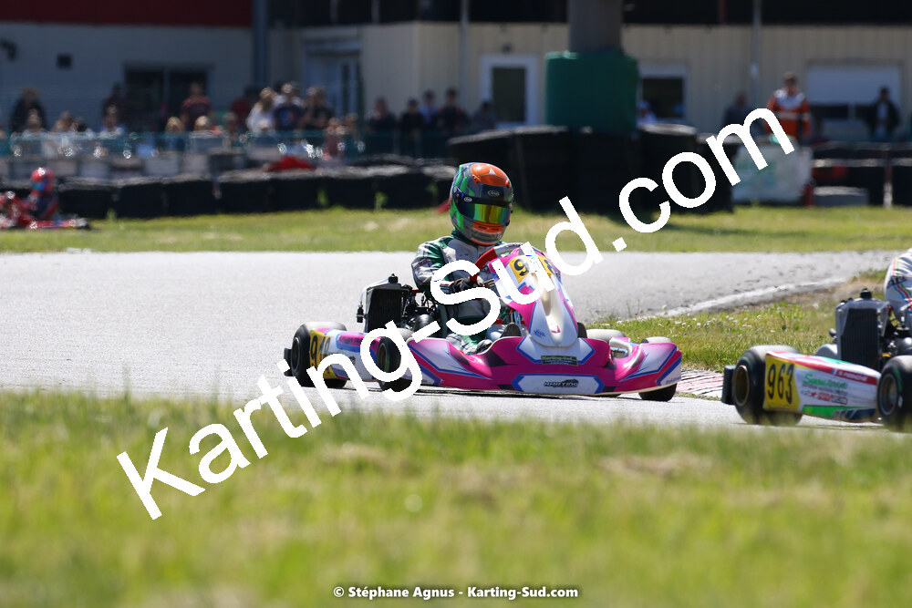 16 & 17/04/2022 : 3ème manche du Championnat du Sud 2022 au circuit d’Aigues-Vives (photos Stéphane Agnus) 2022 — karting