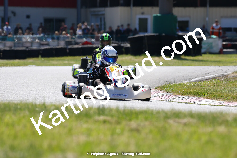 16 & 17/04/2022 : 3ème manche du Championnat du Sud 2022 au circuit d’Aigues-Vives (photos Stéphane Agnus) 2022 — karting