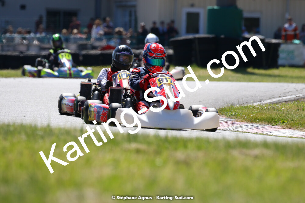 16 & 17/04/2022 : 3ème manche du Championnat du Sud 2022 au circuit d’Aigues-Vives (photos Stéphane Agnus) 2022 — karting