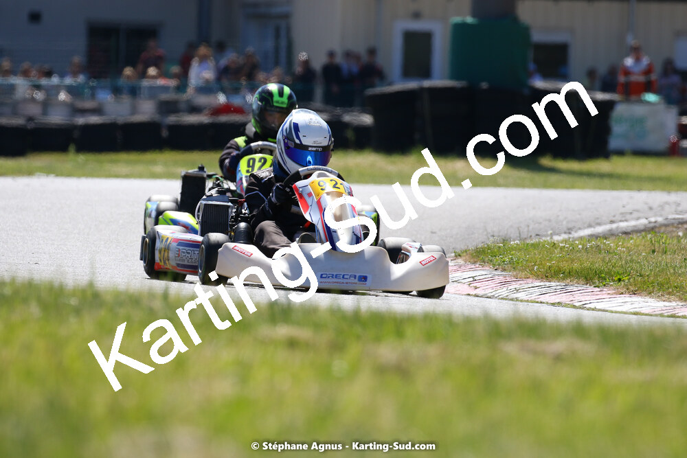 16 & 17/04/2022 : 3ème manche du Championnat du Sud 2022 au circuit d’Aigues-Vives (photos Stéphane Agnus) 2022 — karting