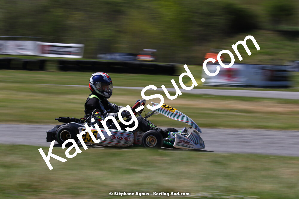 16 & 17/04/2022 : 3ème manche du Championnat du Sud 2022 au circuit d’Aigues-Vives (photos Stéphane Agnus) 2022 — karting