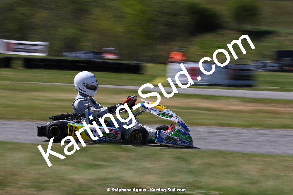 16 & 17/04/2022 : 3ème manche du Championnat du Sud 2022 au circuit d’Aigues-Vives (photos Stéphane Agnus) 2022 — karting