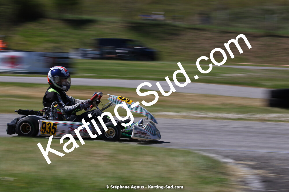 16 & 17/04/2022 : 3ème manche du Championnat du Sud 2022 au circuit d’Aigues-Vives (photos Stéphane Agnus) 2022 — karting
