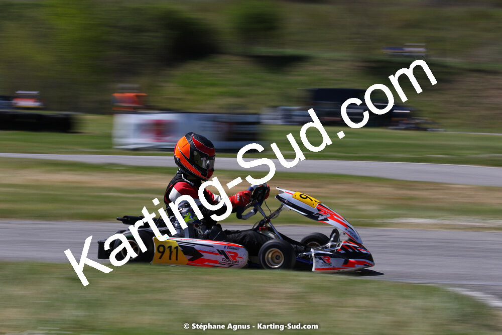 16 & 17/04/2022 : 3ème manche du Championnat du Sud 2022 au circuit d’Aigues-Vives (photos Stéphane Agnus) 2022 — karting