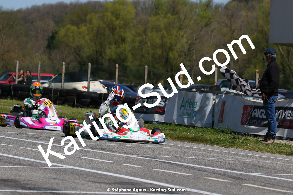 16 & 17/04/2022 : 3ème manche du Championnat du Sud 2022 au circuit d’Aigues-Vives (photos Stéphane Agnus) 2022 — karting
