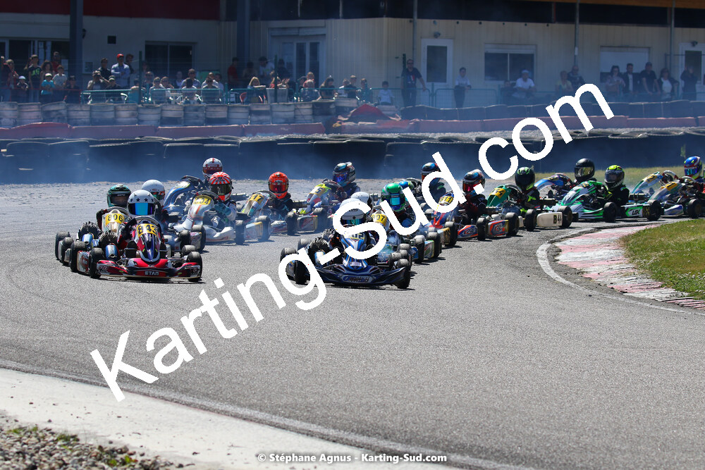 16 & 17/04/2022 : 3ème manche du Championnat du Sud 2022 au circuit d’Aigues-Vives (photos Stéphane Agnus) 2022 — karting