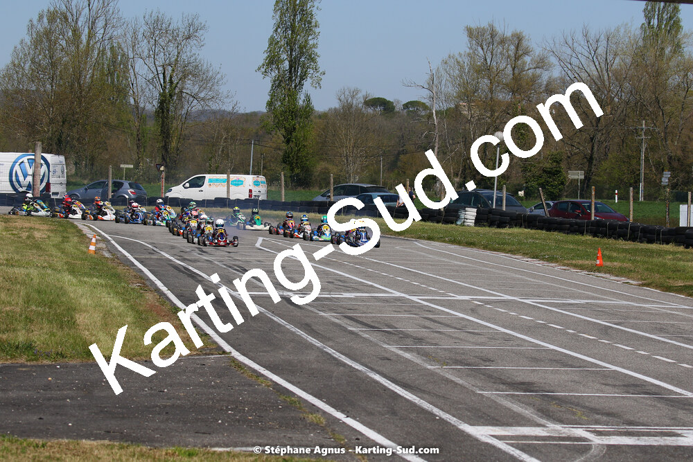 16 & 17/04/2022 : 3ème manche du Championnat du Sud 2022 au circuit d’Aigues-Vives (photos Stéphane Agnus) 2022 — karting