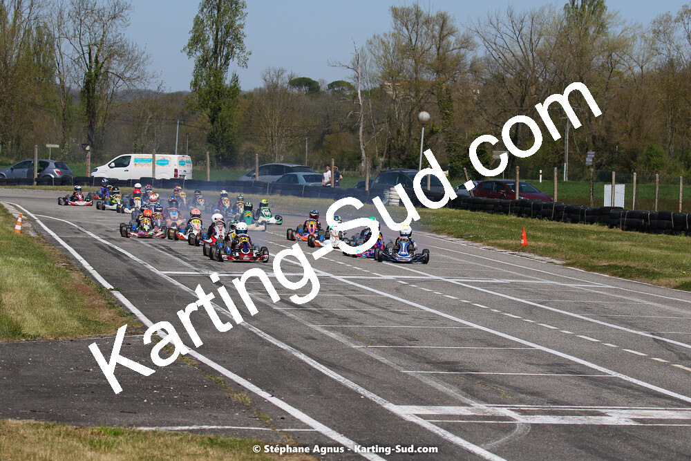 16 & 17/04/2022 : 3ème manche du Championnat du Sud 2022 au circuit d’Aigues-Vives (photos Stéphane Agnus) 2022 — karting