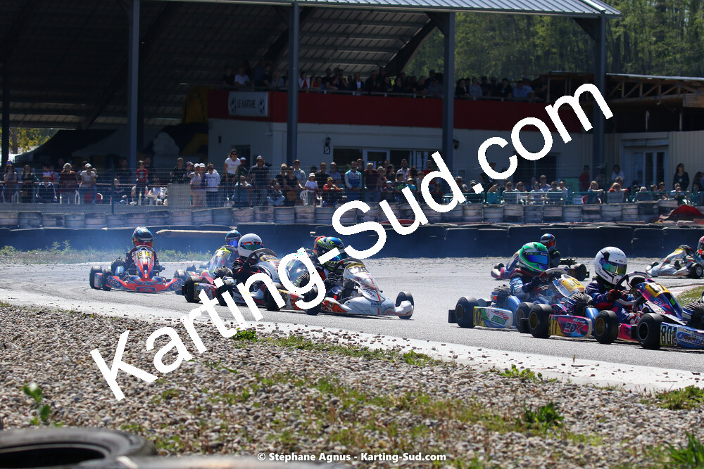 16 & 17/04/2022 : 3ème manche du Championnat du Sud 2022 au circuit d’Aigues-Vives (photos Stéphane Agnus) 2022 — karting
