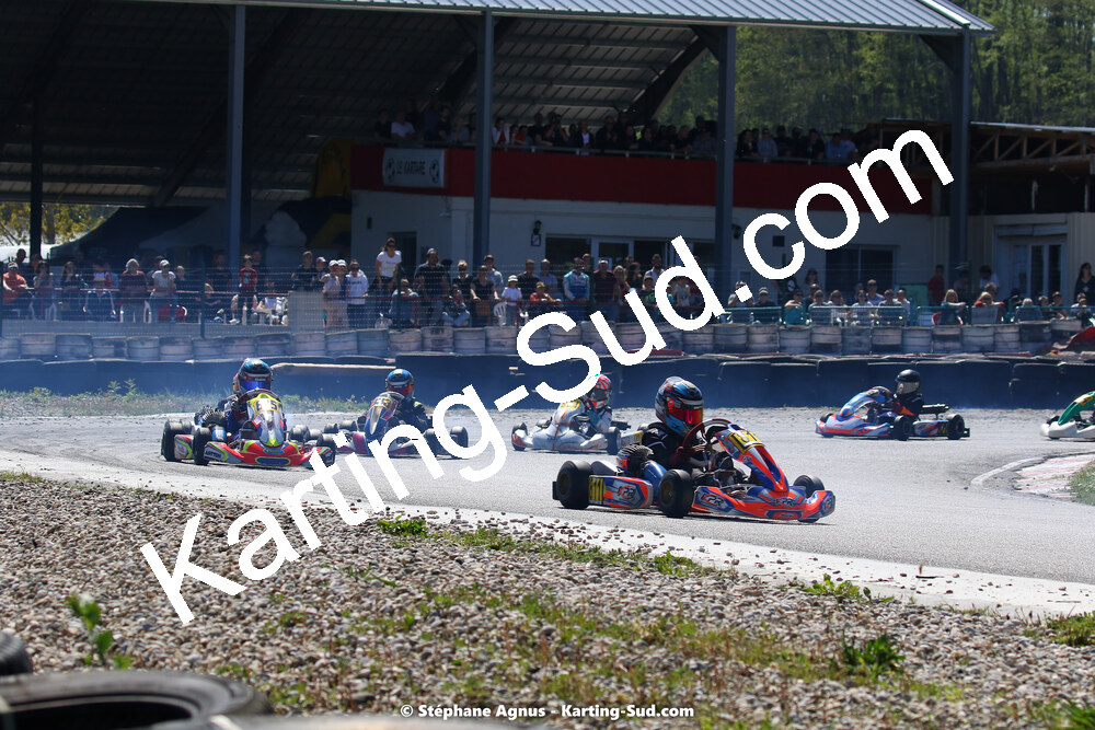 16 & 17/04/2022 : 3ème manche du Championnat du Sud 2022 au circuit d’Aigues-Vives (photos Stéphane Agnus) 2022 — karting