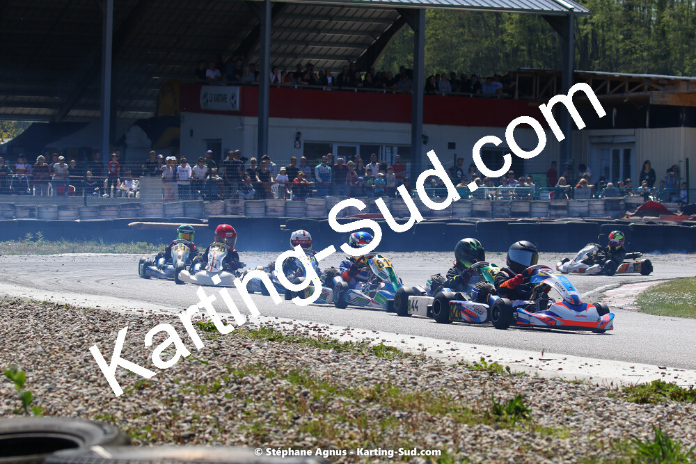 16 & 17/04/2022 : 3ème manche du Championnat du Sud 2022 au circuit d’Aigues-Vives (photos Stéphane Agnus) 2022 — karting