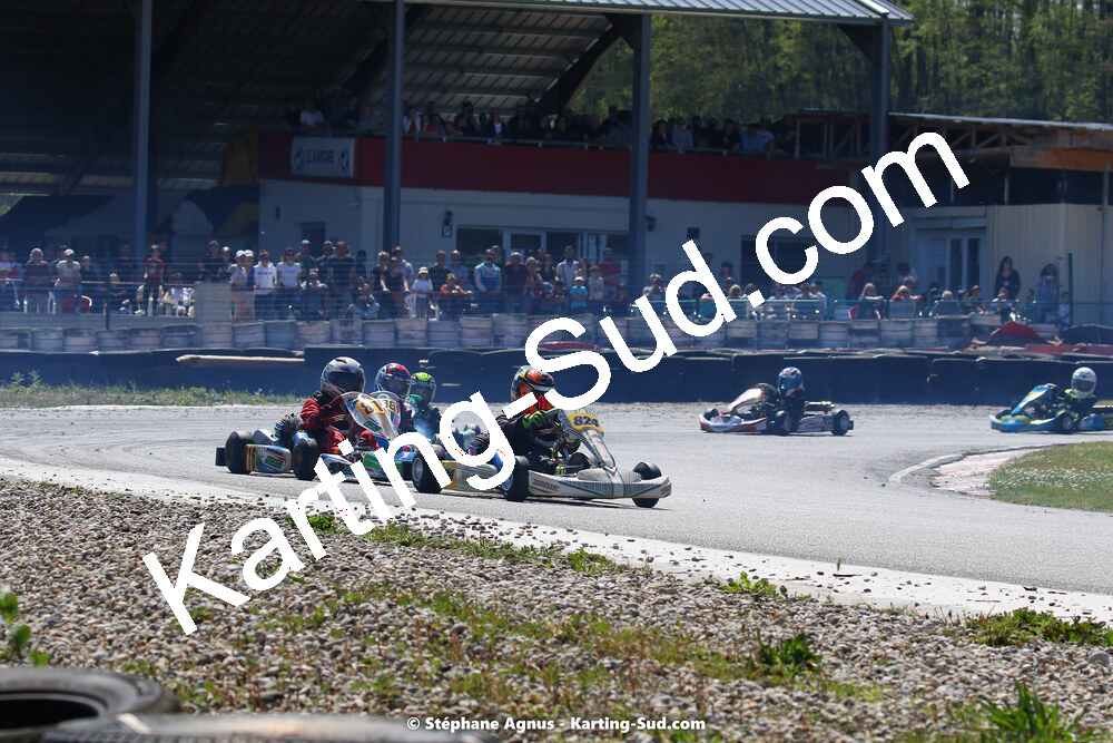 16 & 17/04/2022 : 3ème manche du Championnat du Sud 2022 au circuit d’Aigues-Vives (photos Stéphane Agnus) 2022 — karting
