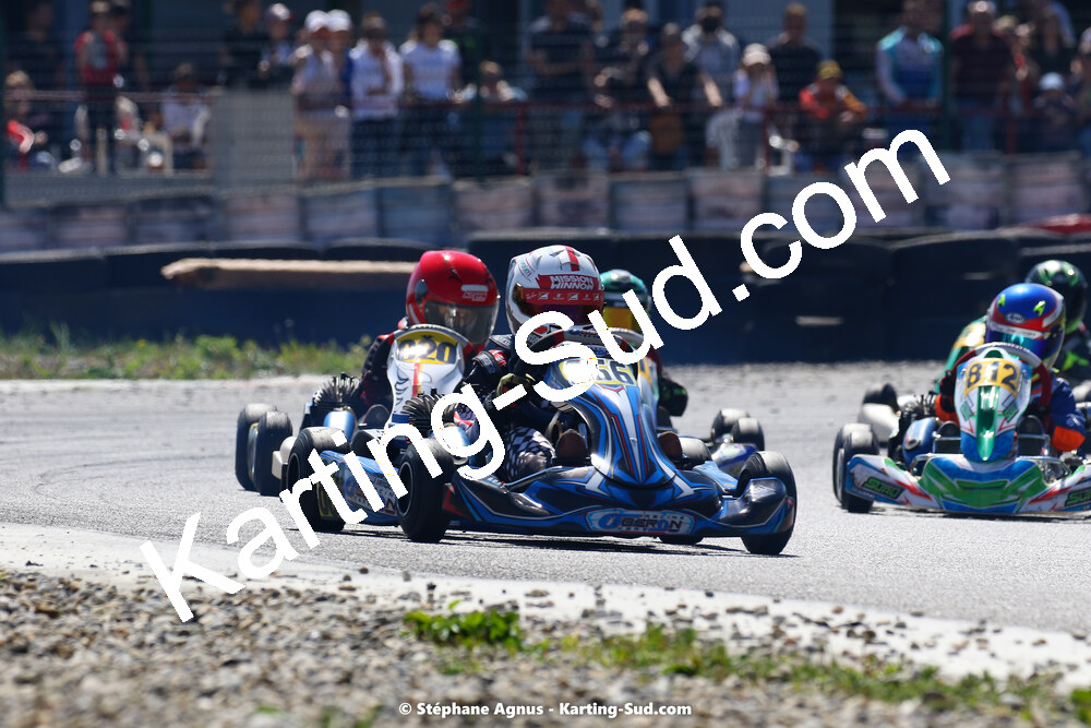 16 & 17/04/2022 : 3ème manche du Championnat du Sud 2022 au circuit d’Aigues-Vives (photos Stéphane Agnus) 2022 — karting