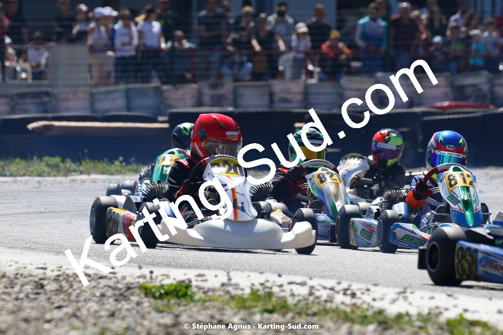 16 & 17/04/2022 : 3ème manche du Championnat du Sud 2022 au circuit d’Aigues-Vives (photos Stéphane Agnus) 2022 — karting