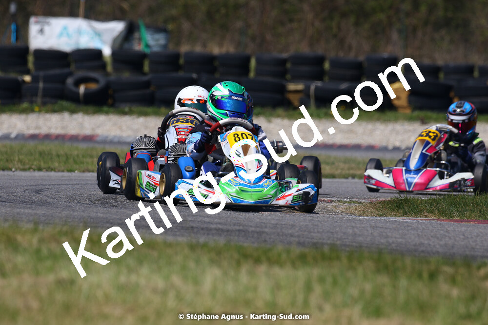 16 & 17/04/2022 : 3ème manche du Championnat du Sud 2022 au circuit d’Aigues-Vives (photos Stéphane Agnus) 2022 — karting