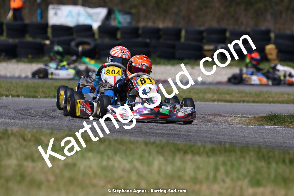 16 & 17/04/2022 : 3ème manche du Championnat du Sud 2022 au circuit d’Aigues-Vives (photos Stéphane Agnus) 2022 — karting