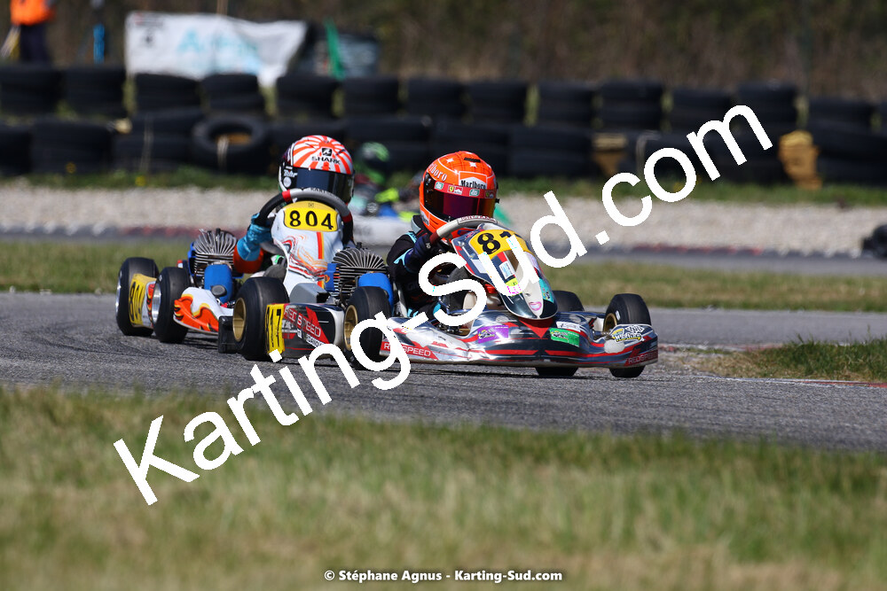 16 & 17/04/2022 : 3ème manche du Championnat du Sud 2022 au circuit d’Aigues-Vives (photos Stéphane Agnus) 2022 — karting