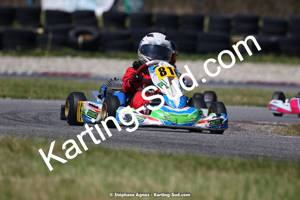 16 & 17/04/2022 : 3ème manche du Championnat du Sud 2022 au circuit d’Aigues-Vives (photos Stéphane Agnus) 2022 — karting