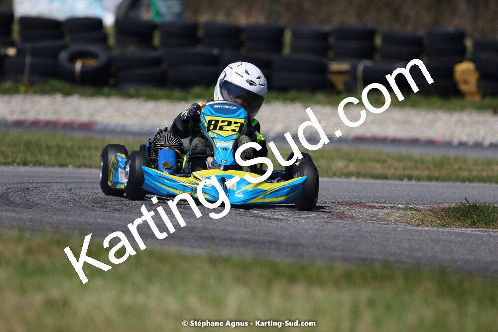 16 & 17/04/2022 : 3ème manche du Championnat du Sud 2022 au circuit d’Aigues-Vives (photos Stéphane Agnus) 2022 — karting