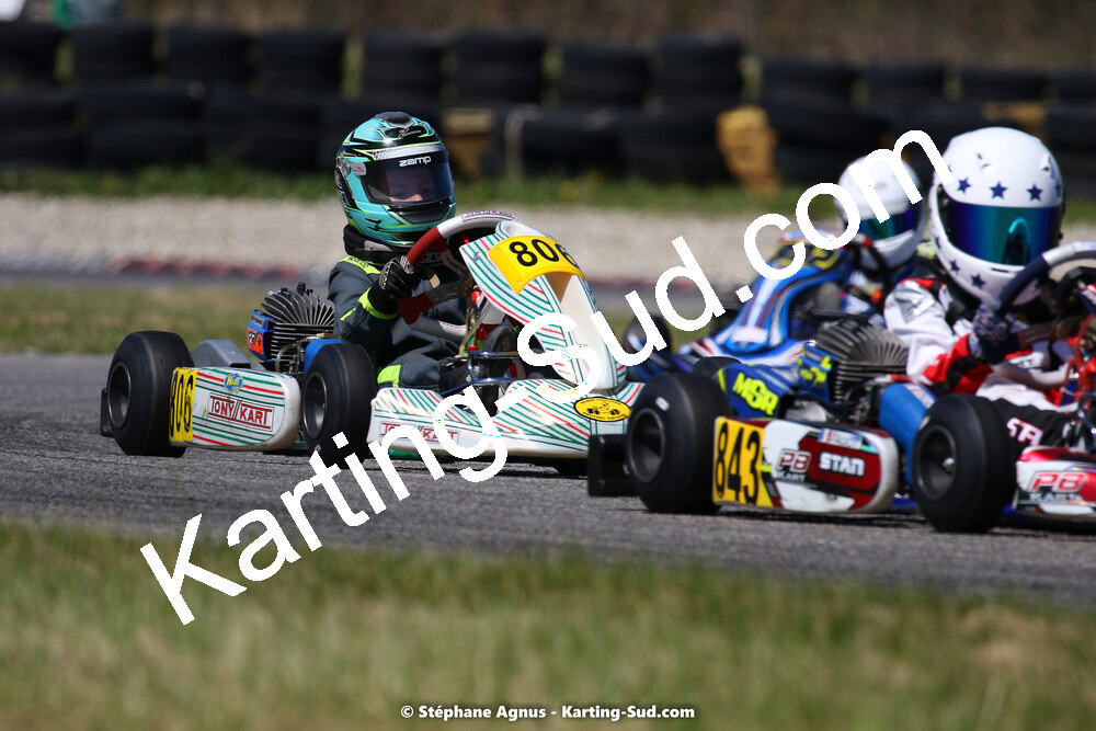 16 & 17/04/2022 : 3ème manche du Championnat du Sud 2022 au circuit d’Aigues-Vives (photos Stéphane Agnus) 2022 — karting
