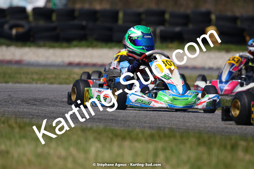 16 & 17/04/2022 : 3ème manche du Championnat du Sud 2022 au circuit d’Aigues-Vives (photos Stéphane Agnus) 2022 — karting