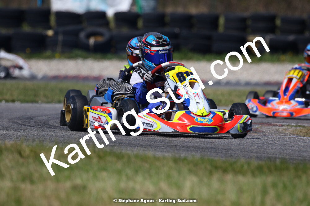 16 & 17/04/2022 : 3ème manche du Championnat du Sud 2022 au circuit d’Aigues-Vives (photos Stéphane Agnus) 2022 — karting