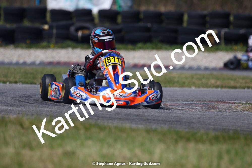 16 & 17/04/2022 : 3ème manche du Championnat du Sud 2022 au circuit d’Aigues-Vives (photos Stéphane Agnus) 2022 — karting