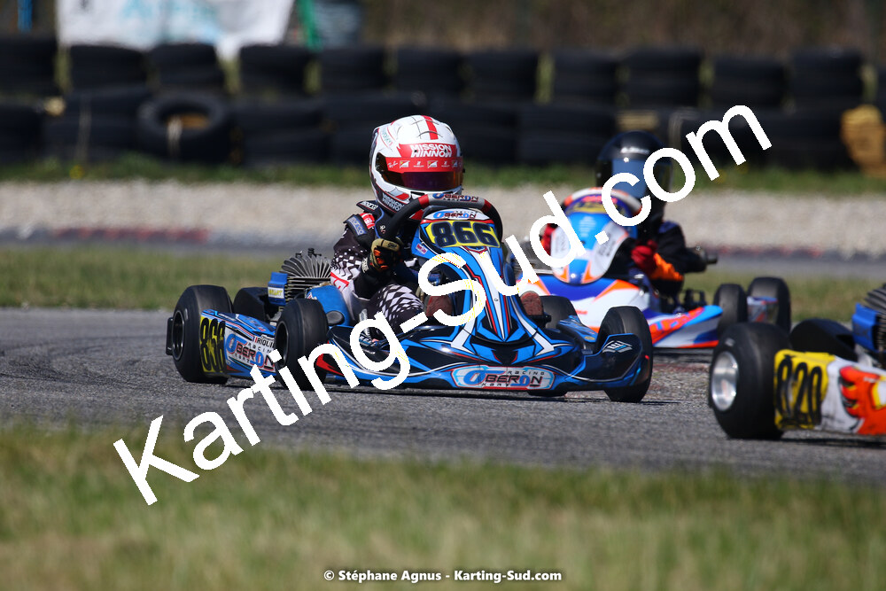 16 & 17/04/2022 : 3ème manche du Championnat du Sud 2022 au circuit d’Aigues-Vives (photos Stéphane Agnus) 2022 — karting