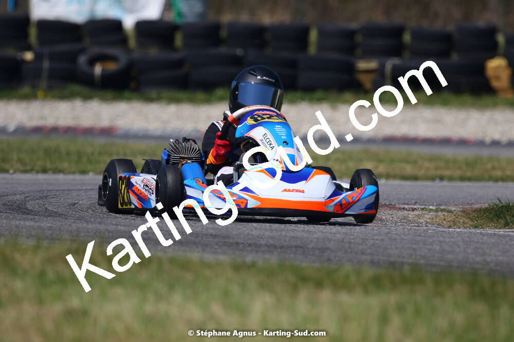 16 & 17/04/2022 : 3ème manche du Championnat du Sud 2022 au circuit d’Aigues-Vives (photos Stéphane Agnus) 2022 — karting