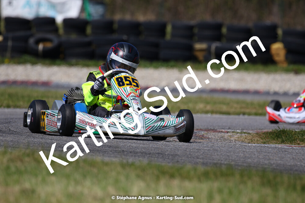 16 & 17/04/2022 : 3ème manche du Championnat du Sud 2022 au circuit d’Aigues-Vives (photos Stéphane Agnus) 2022 — karting