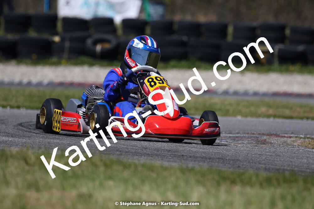 16 & 17/04/2022 : 3ème manche du Championnat du Sud 2022 au circuit d’Aigues-Vives (photos Stéphane Agnus) 2022 — karting