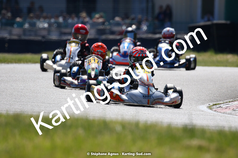 16 & 17/04/2022 : 3ème manche du Championnat du Sud 2022 au circuit d’Aigues-Vives (photos Stéphane Agnus) 2022 — karting