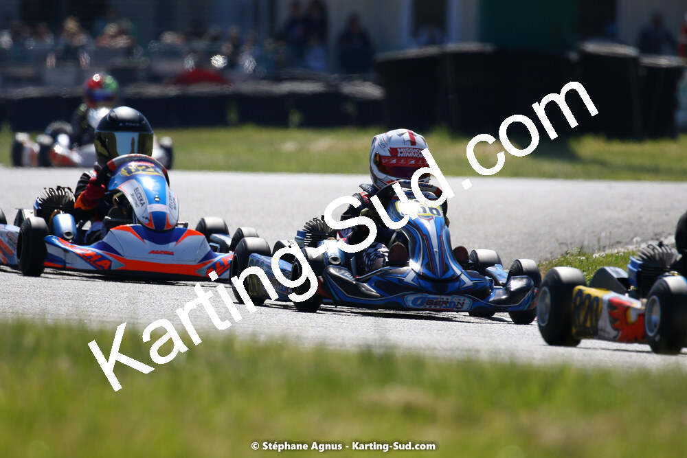 16 & 17/04/2022 : 3ème manche du Championnat du Sud 2022 au circuit d’Aigues-Vives (photos Stéphane Agnus) 2022 — karting