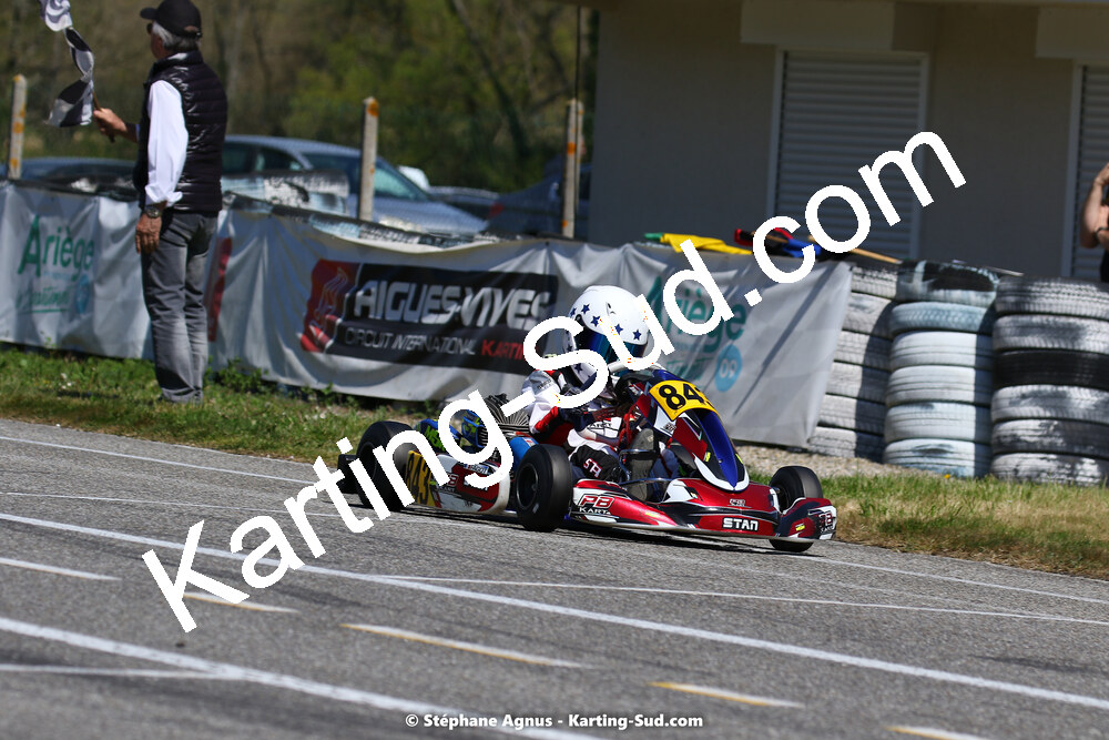 16 & 17/04/2022 : 3ème manche du Championnat du Sud 2022 au circuit d’Aigues-Vives (photos Stéphane Agnus) 2022 — karting