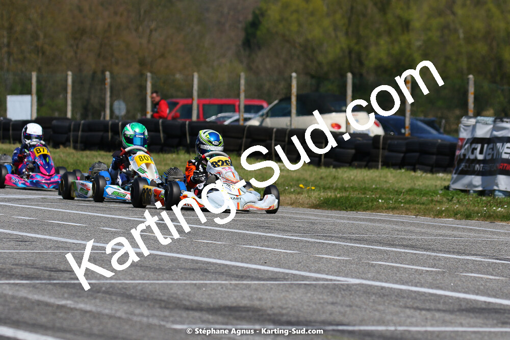 16 & 17/04/2022 : 3ème manche du Championnat du Sud 2022 au circuit d’Aigues-Vives (photos Stéphane Agnus) 2022 — karting