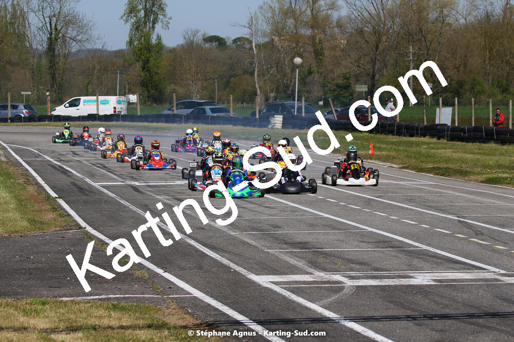 16 & 17/04/2022 : 3ème manche du Championnat du Sud 2022 au circuit d’Aigues-Vives (photos Stéphane Agnus) 2022 — karting