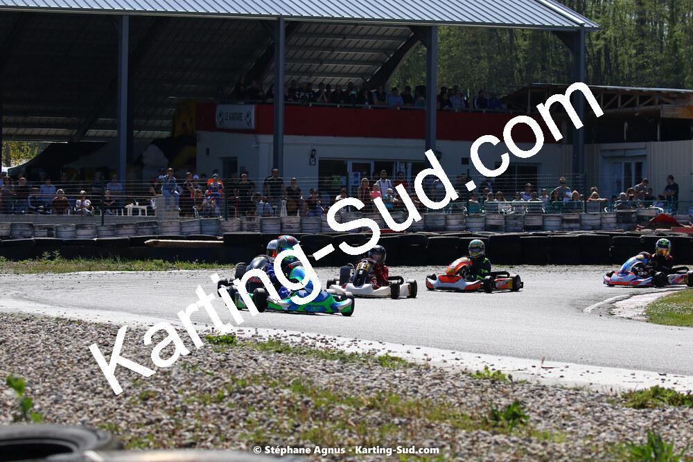 16 & 17/04/2022 : 3ème manche du Championnat du Sud 2022 au circuit d’Aigues-Vives (photos Stéphane Agnus) 2022 — karting