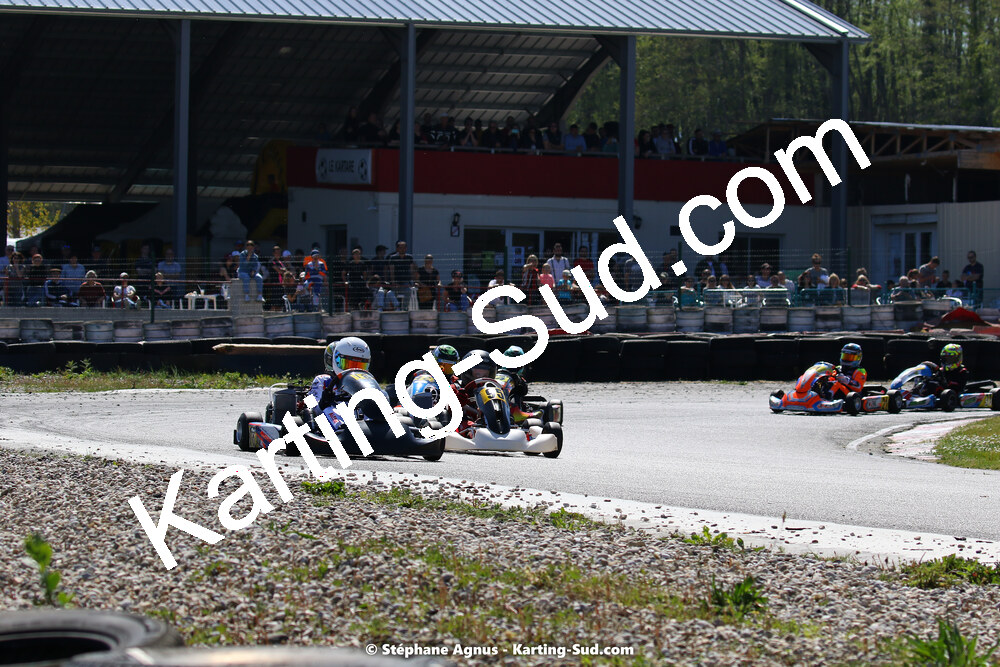16 & 17/04/2022 : 3ème manche du Championnat du Sud 2022 au circuit d’Aigues-Vives (photos Stéphane Agnus) 2022 — karting
