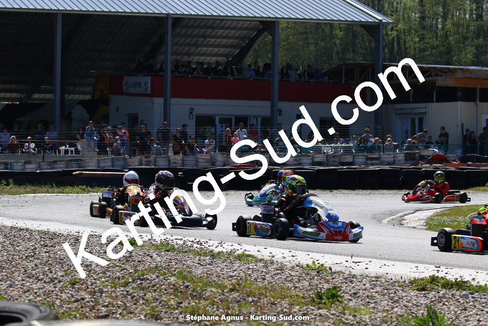 16 & 17/04/2022 : 3ème manche du Championnat du Sud 2022 au circuit d’Aigues-Vives (photos Stéphane Agnus) 2022 — karting