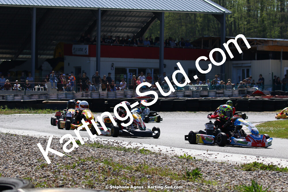 16 & 17/04/2022 : 3ème manche du Championnat du Sud 2022 au circuit d’Aigues-Vives (photos Stéphane Agnus) 2022 — karting