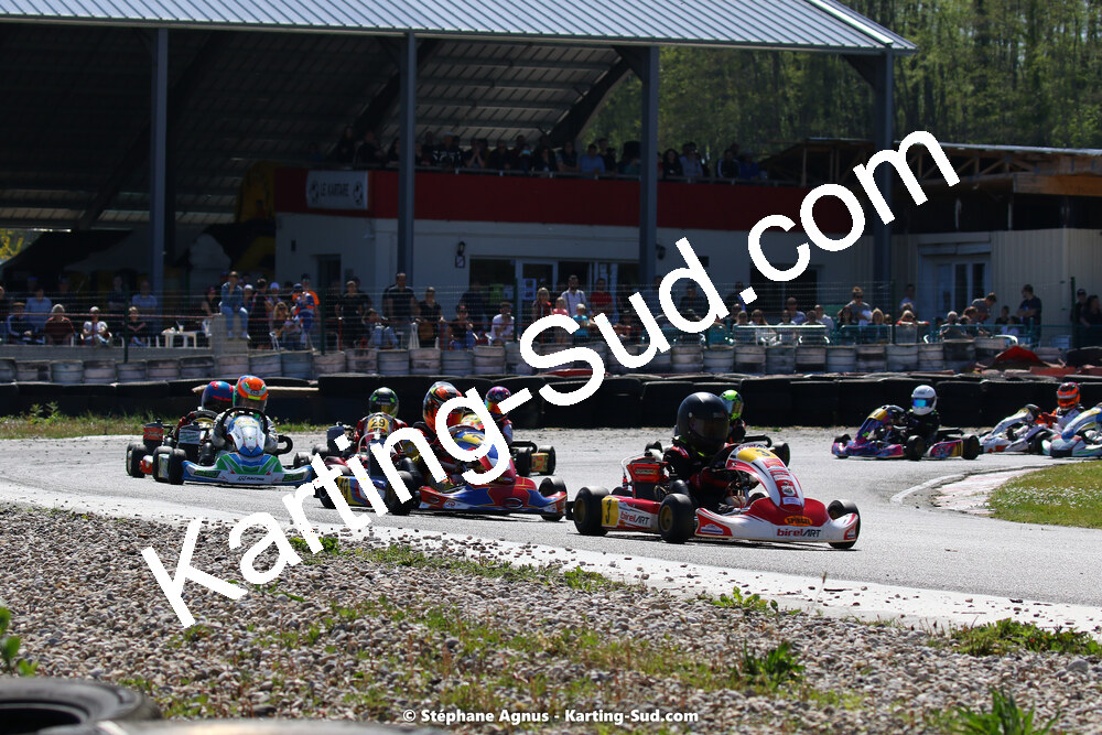 16 & 17/04/2022 : 3ème manche du Championnat du Sud 2022 au circuit d’Aigues-Vives (photos Stéphane Agnus) 2022 — karting