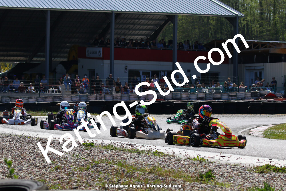 16 & 17/04/2022 : 3ème manche du Championnat du Sud 2022 au circuit d’Aigues-Vives (photos Stéphane Agnus) 2022 — karting