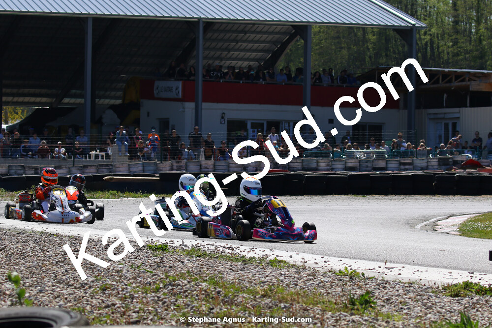 16 & 17/04/2022 : 3ème manche du Championnat du Sud 2022 au circuit d’Aigues-Vives (photos Stéphane Agnus) 2022 — karting