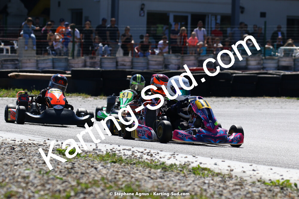 16 & 17/04/2022 : 3ème manche du Championnat du Sud 2022 au circuit d’Aigues-Vives (photos Stéphane Agnus) 2022 — karting