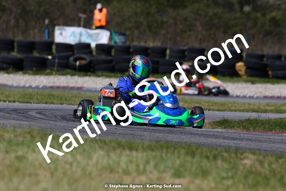 16 & 17/04/2022 : 3ème manche du Championnat du Sud 2022 au circuit d’Aigues-Vives (photos Stéphane Agnus) 2022 — karting