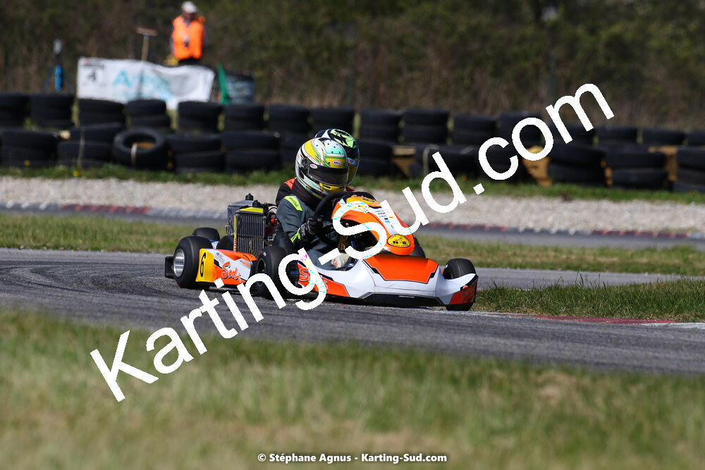16 & 17/04/2022 : 3ème manche du Championnat du Sud 2022 au circuit d’Aigues-Vives (photos Stéphane Agnus) 2022 — karting